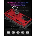 Wholesale Samsung Galaxy Note 20 Ultra Tech Armor Ring Grip Case with Metal Plate (Red)